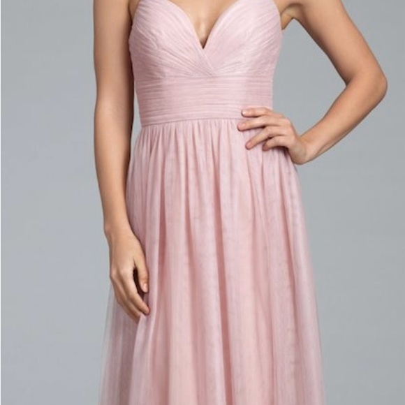 Bridesmaid dress. Never worn. Size 22. Color is mauve - Picture 3 of 4